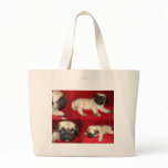 Puggies on the go! canvas bags