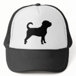 Puggle Dog Silhouette Mesh Hat