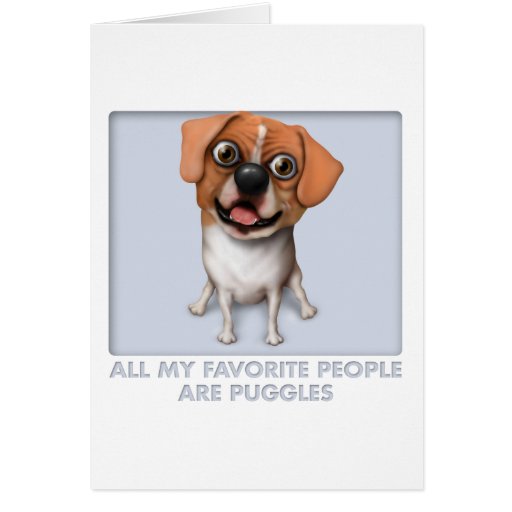 Puggle - Favorite People Cards
