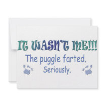 Puggle Personalized Announcement