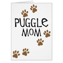 Puggle Mom Cards