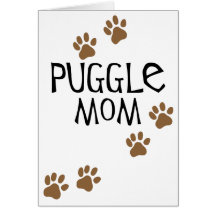 Puggle Mom Cards