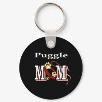puggle mom Keychain