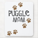 Puggle Mom Mouse Pad