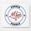 Puggle Mom mousepad