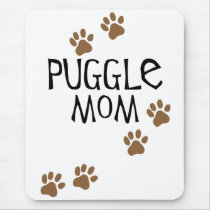 Puggle Mom Mouse Pad