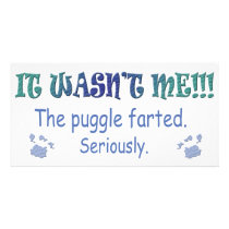 Puggle Picture Card