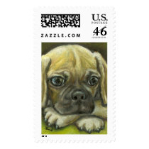 Puggle Postage Stamp
