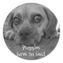 Puggles have no soul stickers by daysmom Puggles have no soul stickers