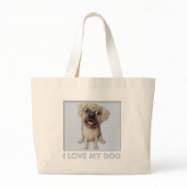 Pugle 2 - Love My Dog bags