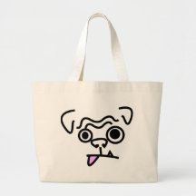 pugly canvas bag