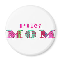 PugMom magnets