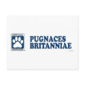 Pugnaces Britanniae Blue postcards by GenuineDogOwner Pugnaces Britanniae Blue postcards