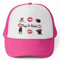 Pugs and Kisses Hats