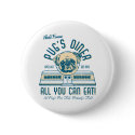 Pug's Diner 50s Retro Vintage Buttons by designsbydandy Pug's Diner 50s Retro Vintage Buttons