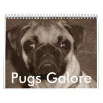 Pugs Galore Calendar by ldubinski Pugs Galore Calendar