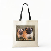 Pugs & Kisses Tote Bag
