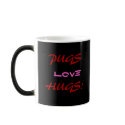 Pugs love hugs mug! by Dianiemacdesigns Pugs love hugs mug!