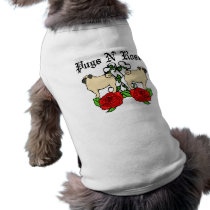 Pugs N Roses Tees and Gifts Dog Tee