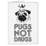 Pugs Not Drugs cards