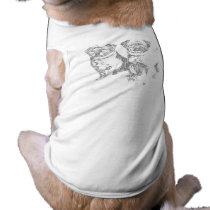 PUGS NOT DRUGS DOG T SHIRT