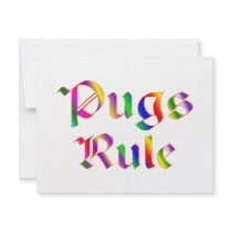 Pugs Rule invitations by TLArnold4 Pugs Rule invitations