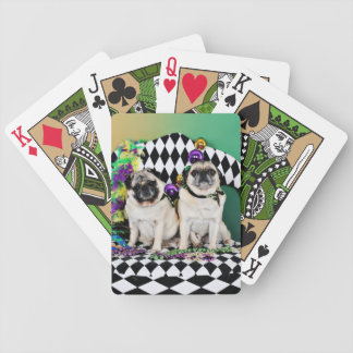 mardi gras playing cards