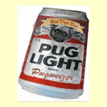 Pugweizer Light Beer posters