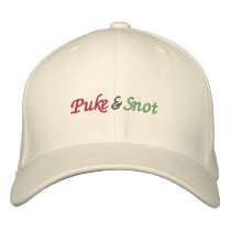Puke & Snot Holiday embroidered hats by pukensnot Puke & Snot Holiday embroidered hats