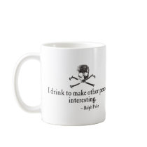 Puke & Snot Skull and Crossbones mugs