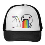 Puking Rainbows Mesh Hat