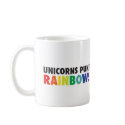 Puking Unicorn Mug by cjgammon Puking Unicorn Mug