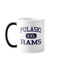Pulaski - Rams - High School - Milwaukee Wisconsin mugs by customteamsportswear Pulaski - Rams - High School - Milwaukee Wisconsin mugs