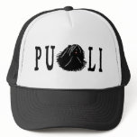Puli Dog with Puli Text hats