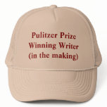 Pulitzer PrizeWinning Writer(in the making) hats