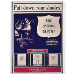 Pull Down Your Shades! flyers