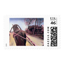 Pull Horse: www.AriesArtist.com postage by keithmcdowell Pull Horse: www.AriesArtist.com postage