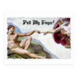 Pull My Finger Fart Humor Postcards