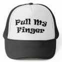 Pull My Finger hats by krissibkrissi Pull My Finger hats