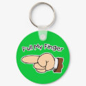 Pull My Finger Key Chain keychain