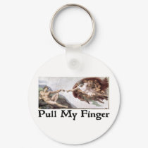 Pull My Finger keychains