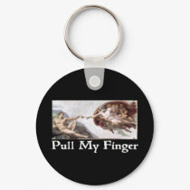 Pull My Finger keychains