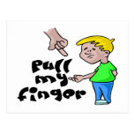 Pull My Finger postcards