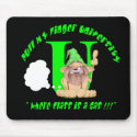 Pull my finger U mousepad