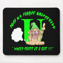 Pull my finger U mousepad