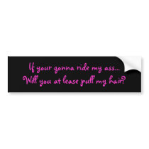 pull my hair bumper stickers by LeaDawnnJaiden pull my hair bumper stickers