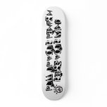 Pull up your pants N raise your mind Skateboard
