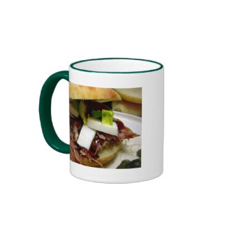Pulled pork sandwich mug