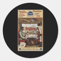 Pullman compartment cars & through trains stickers