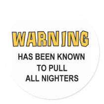 Pulls All Nighters stickers by toddlersplace Pulls All Nighters stickers
